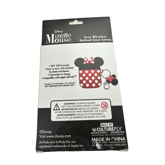 Disney Minnie Mouse Case for Airpods - Picture 2 of 3